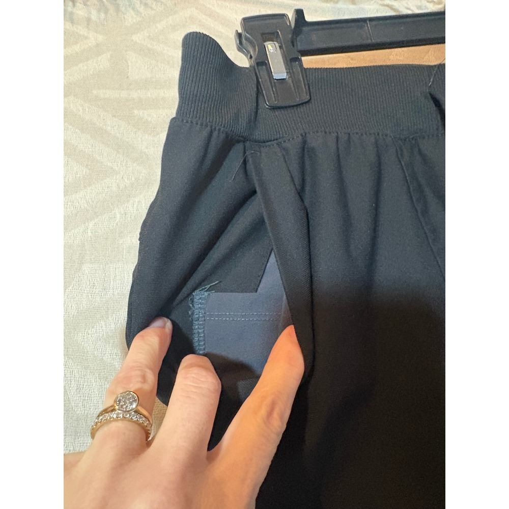VA Sport Black Jogger Pants Mens‎ Size S Athletic Workout Athleisure Drawstring - Picture 5 of 8